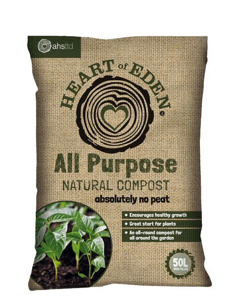 All Purpose Natural Compost- Peat Free - 50 Ltr