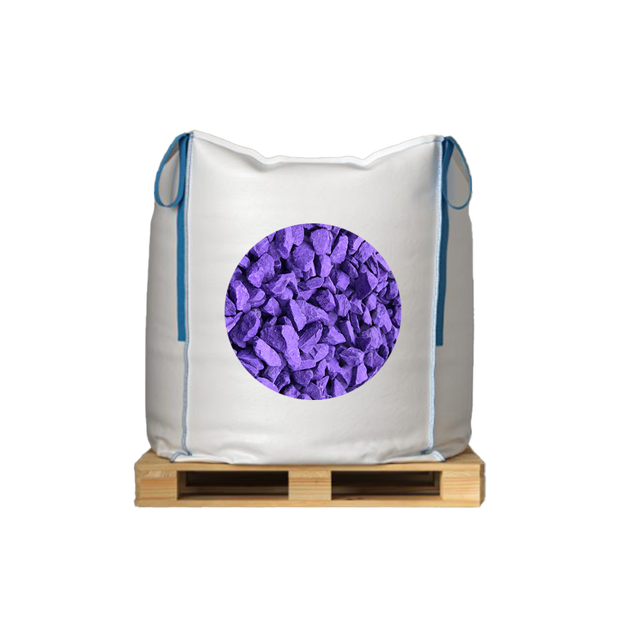 Colour Quarry - 20mm Amethyst Purple Decorative Coloured Stone 900kg