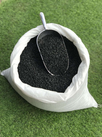 Black 2-6mm Rubber Crumb - 25kg