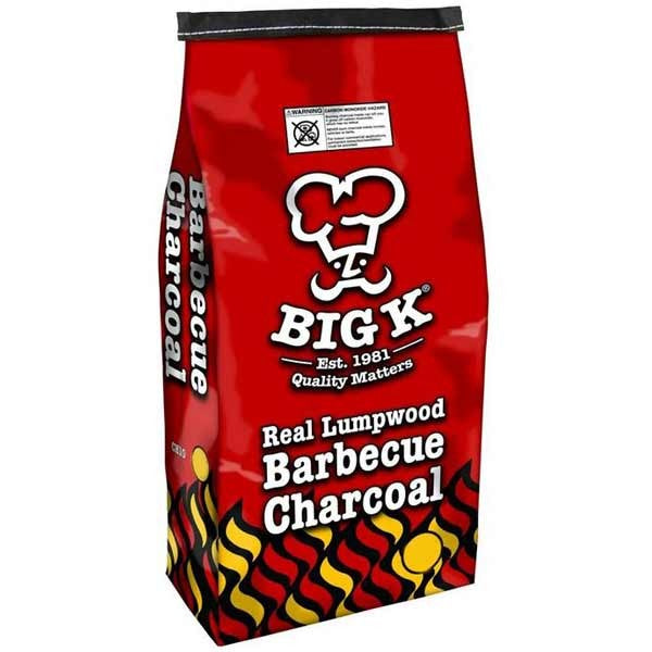 Big K Lumpwood Charcoal 10kg Bags (Twin Pack)