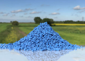 EPDM Blue Rubber Granules 1-4mm