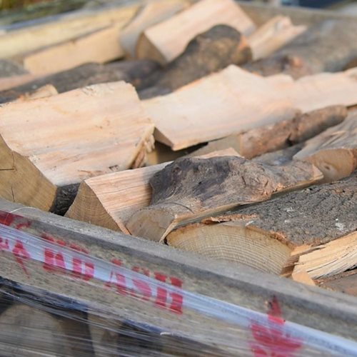 Kiln Dried Ash Firewood - Full Crate (600kg)
